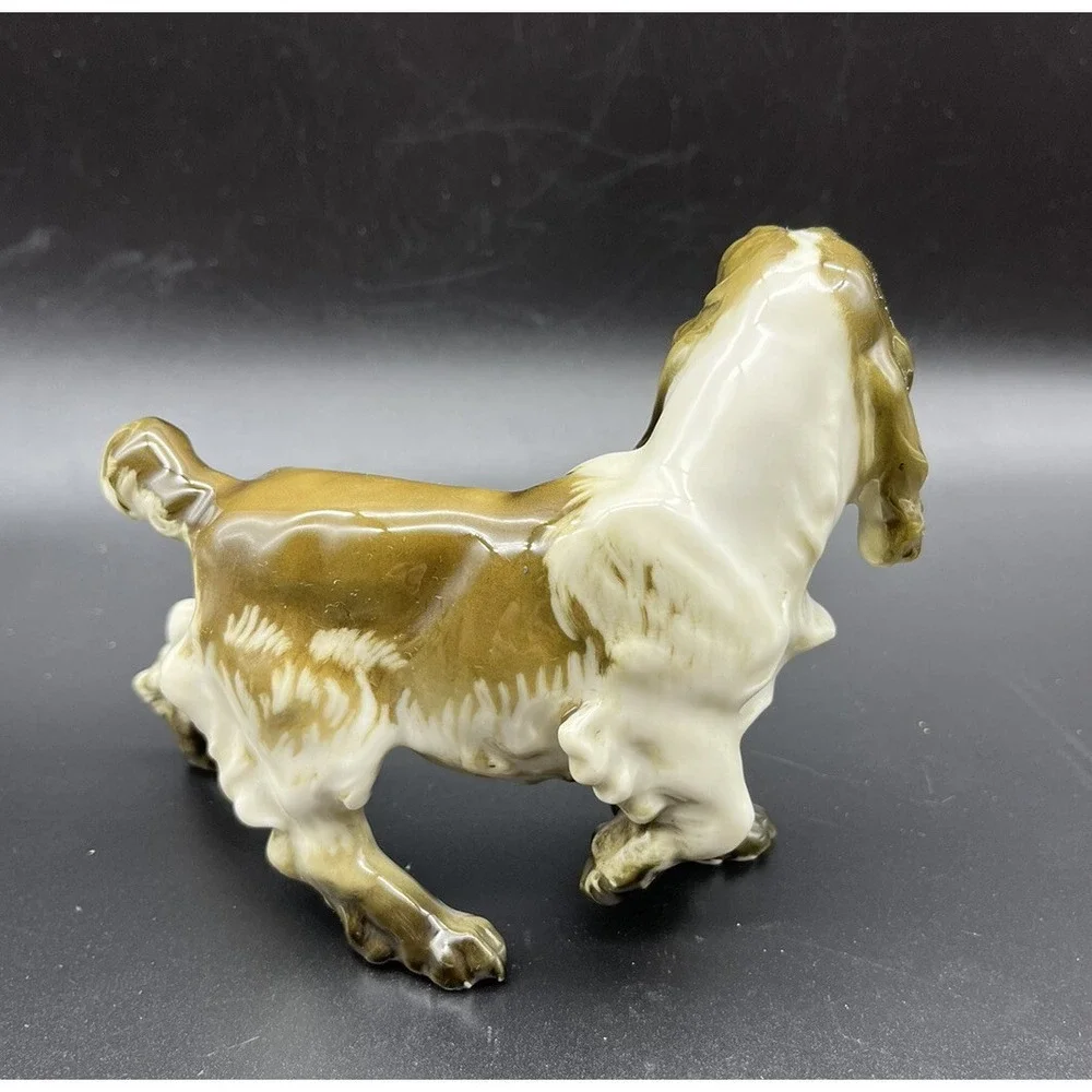 Vintage Hutschenreuther Springer Spaniel Dog Figurine 4